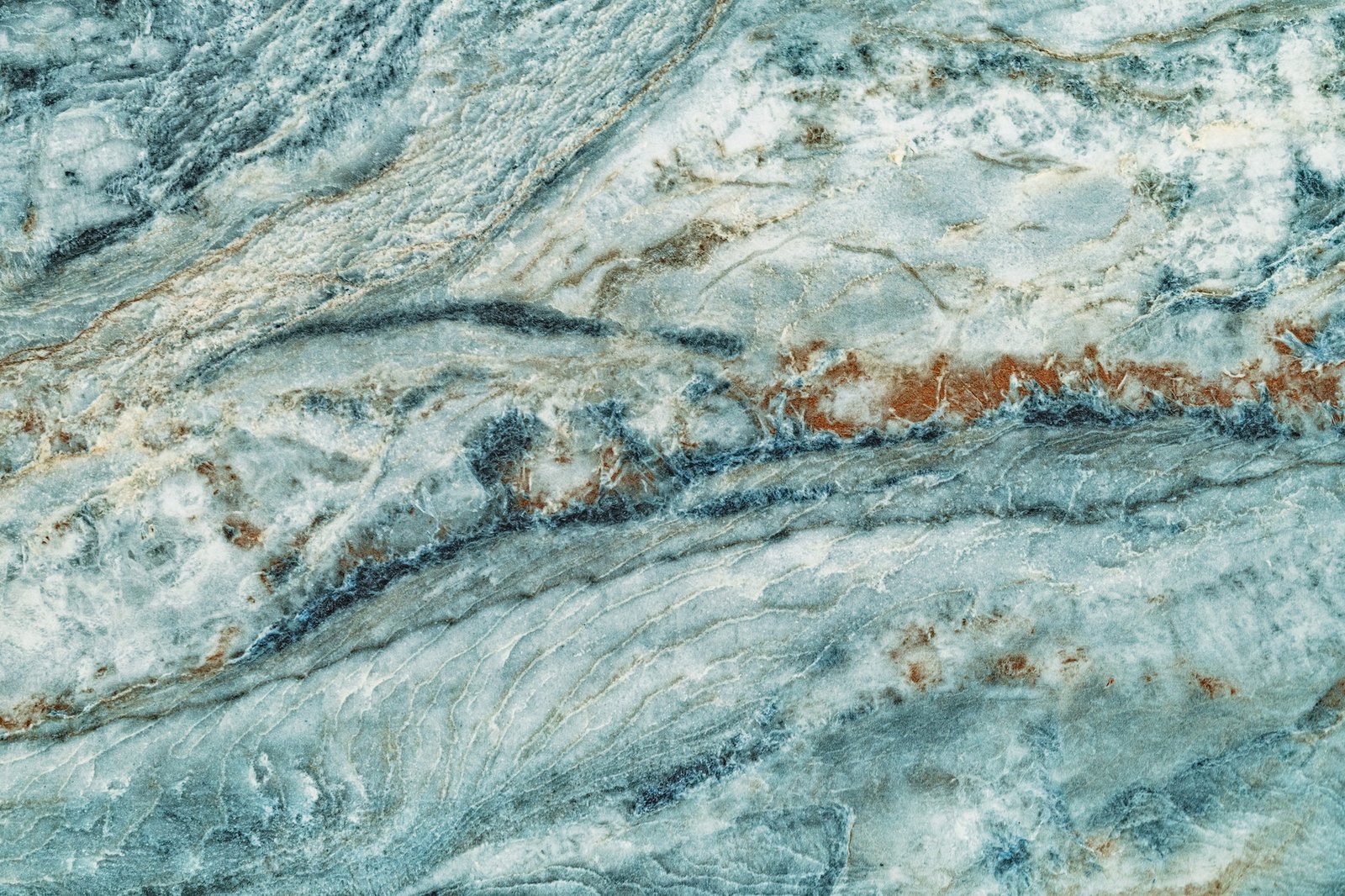 Blue Granite Stone Background