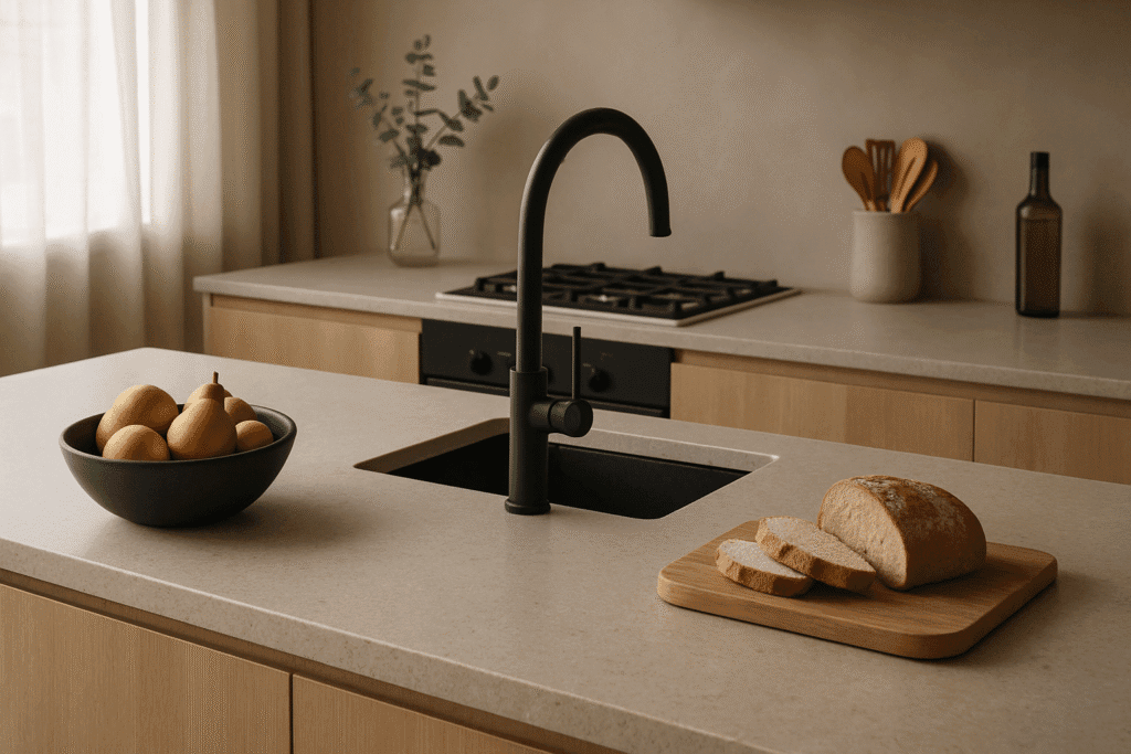 Modern Kitchen with Natural Elements